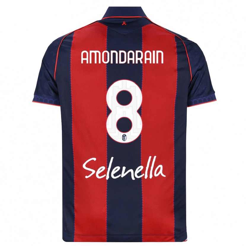 Danxen Herren Mikel Amondarain #8 Königsblau Rot Weiß Heimtrikot Trikot 2026/27 T-Shirt Schweiz