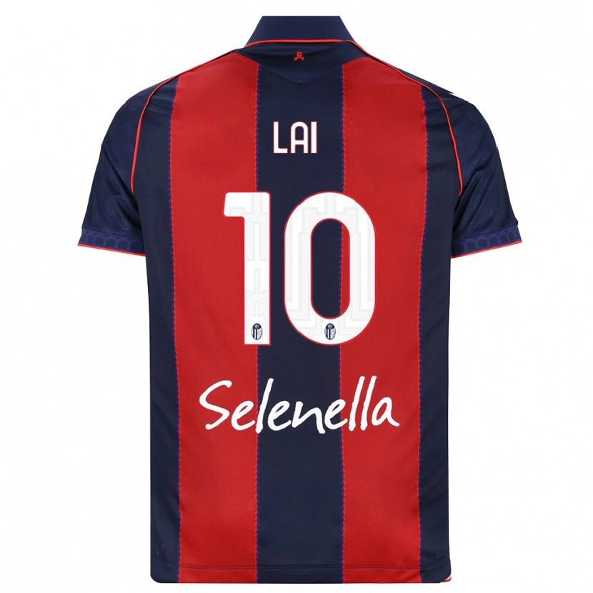 Danxen Herren Luca Lai #10 Königsblau Rot Weiß Heimtrikot Trikot 2026/27 T-Shirt Schweiz