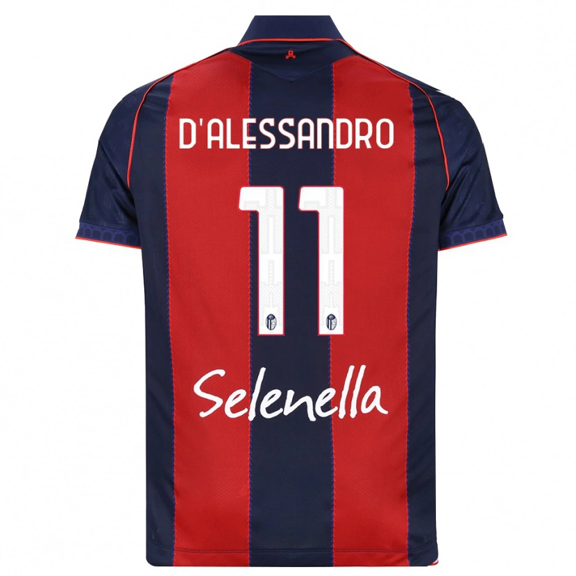 Danxen Herren Giuliano D'alessandro #11 Königsblau Rot Weiß Heimtrikot Trikot 2026/27 T-Shirt Schweiz
