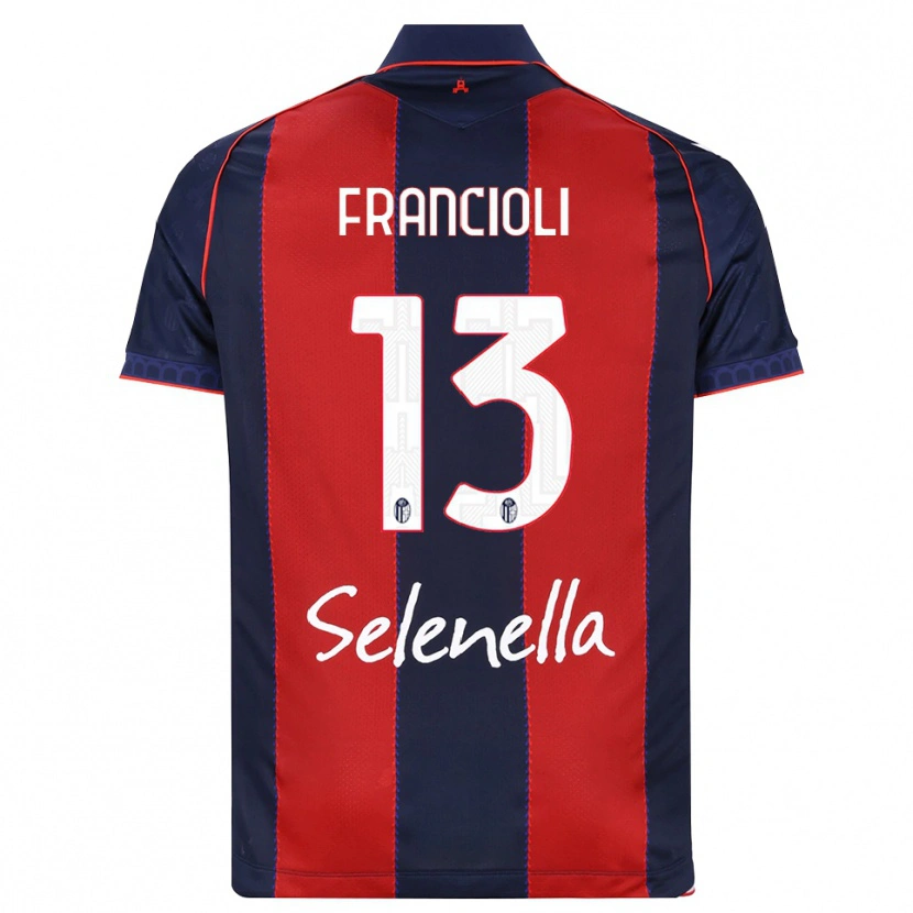 Danxen Herren Diego Francioli #13 Königsblau Rot Weiß Heimtrikot Trikot 2026/27 T-Shirt Schweiz