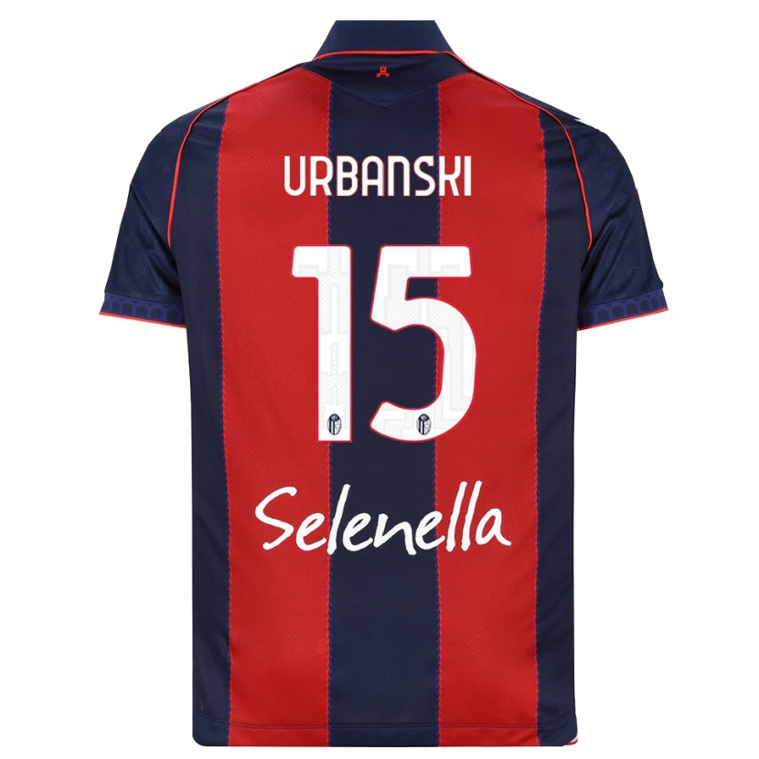 Danxen Herren Dominik Urbanski #15 Königsblau Rot Weiß Heimtrikot Trikot 2026/27 T-Shirt Schweiz