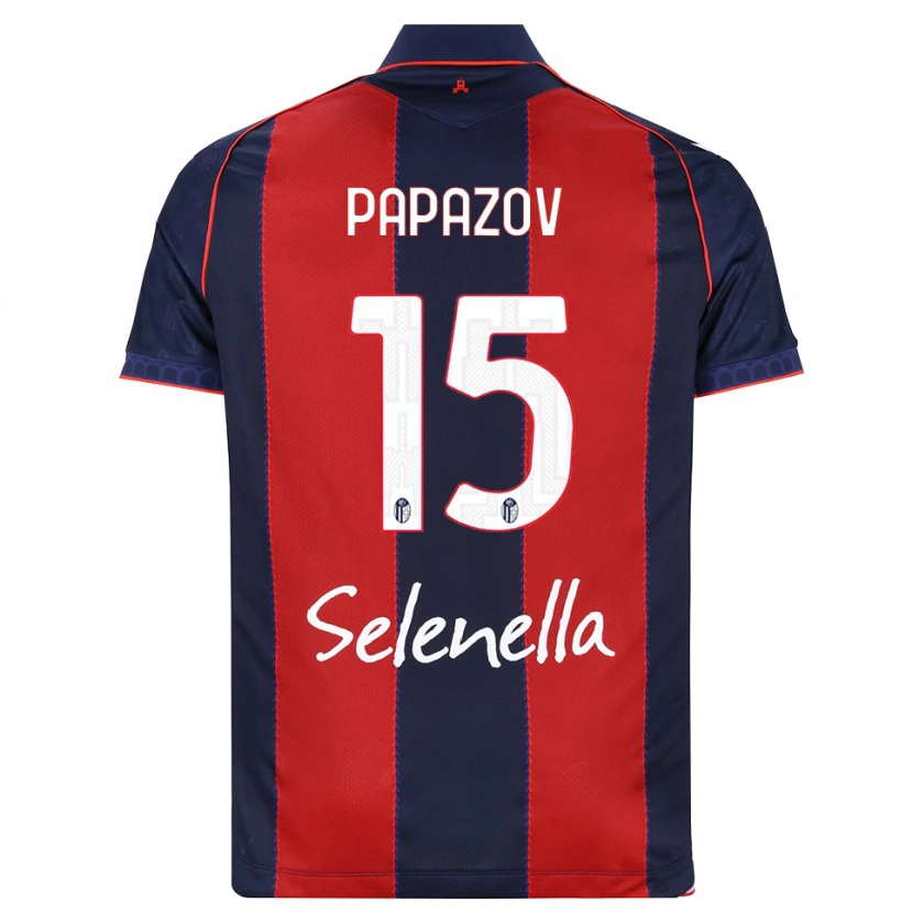 Danxen Herren Dimitar Papazov #15 Königsblau Rot Weiß Heimtrikot Trikot 2026/27 T-Shirt Schweiz