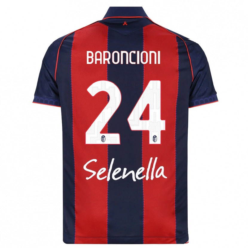 Danxen Herren Davide Baroncioni #24 Königsblau Rot Weiß Heimtrikot Trikot 2026/27 T-Shirt Schweiz