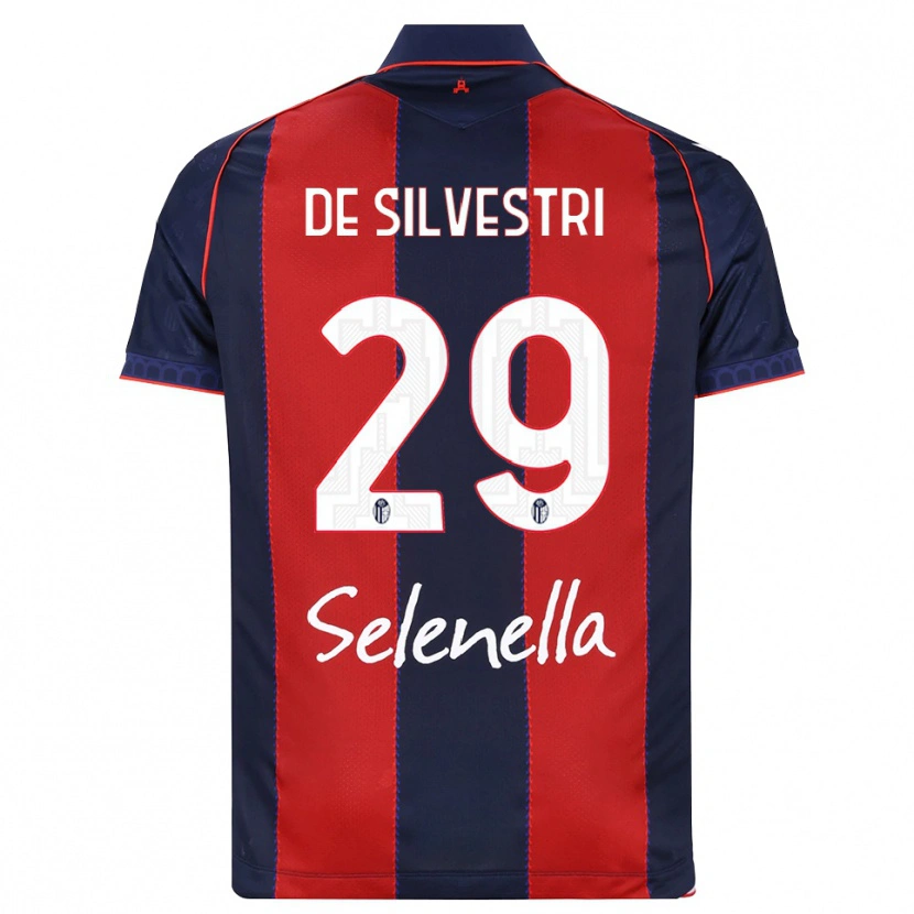 Danxen Herren Lorenzo De Silvestri #29 Königsblau Rot Weiß Heimtrikot Trikot 2026/27 T-Shirt Schweiz