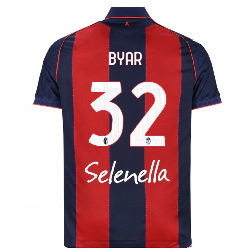 Danxen Herren Naïm Byar #32 Königsblau Rot Weiß Heimtrikot Trikot 2026/27 T-Shirt Schweiz