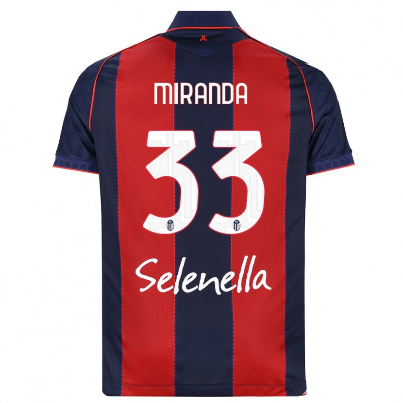 Danxen Herren Juan Miranda #33 Königsblau Rot Weiß Heimtrikot Trikot 2026/27 T-Shirt Schweiz