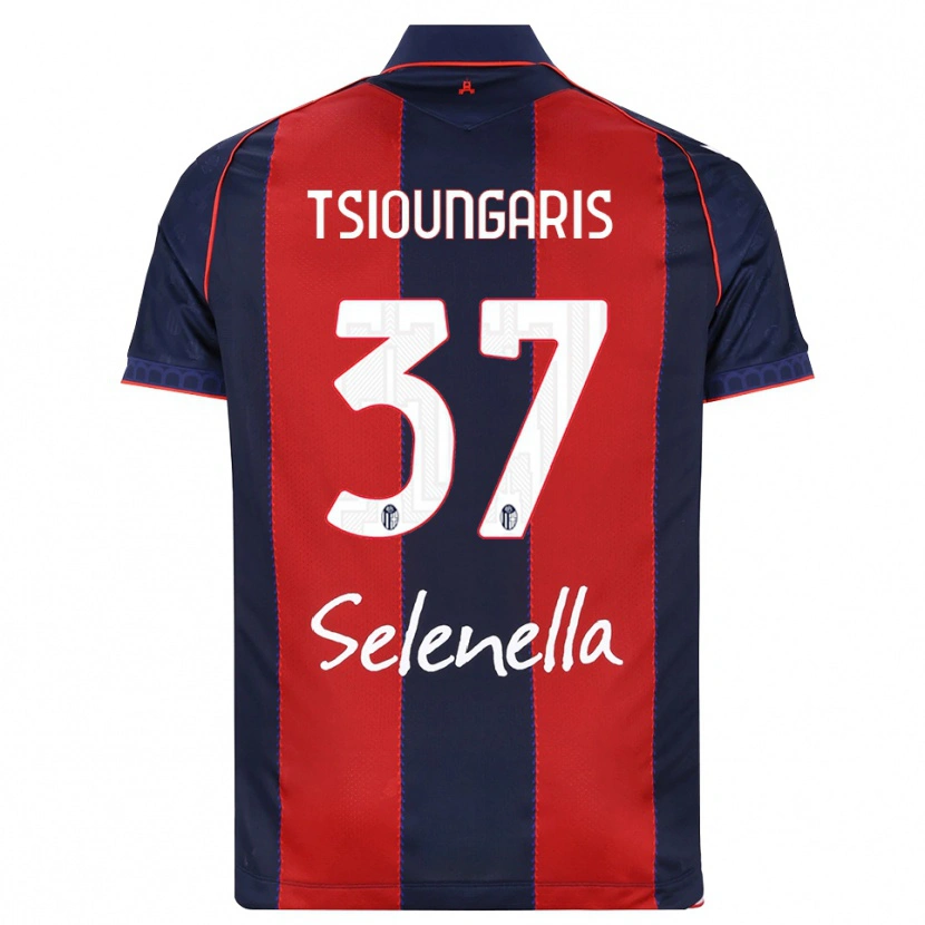 Danxen Herren Theodoros Tsioungaris #37 Königsblau Rot Weiß Heimtrikot Trikot 2026/27 T-Shirt Schweiz