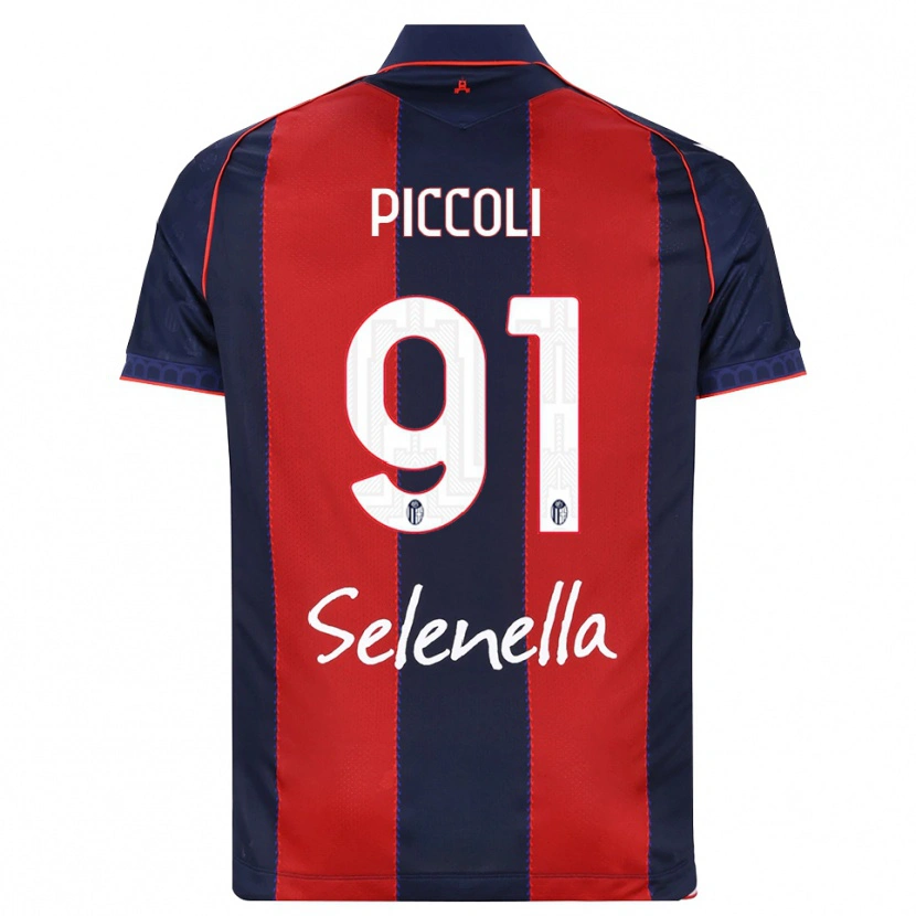 Danxen Herren Roberto Piccoli #91 Königsblau Rot Weiß Heimtrikot Trikot 2026/27 T-Shirt Schweiz