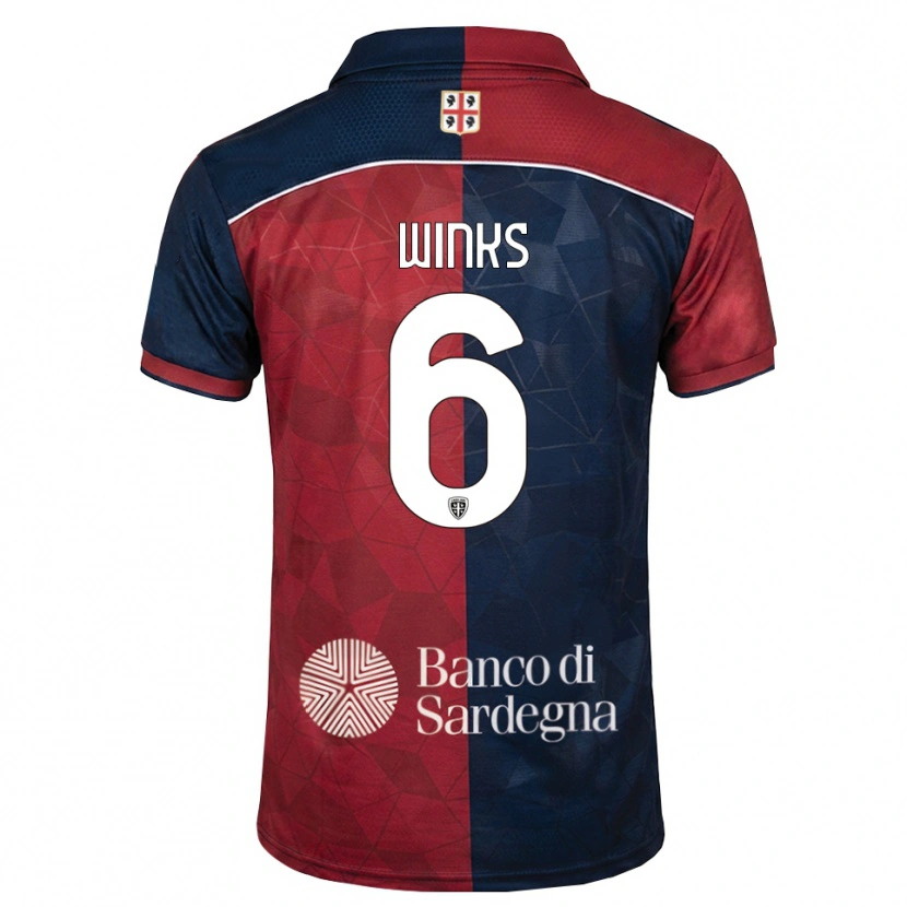 Danxen Herren Harry Winks #6 Burgund Rot Königsblau Heimtrikot Trikot 2026/27 T-Shirt Schweiz