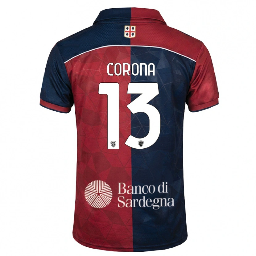 Danxen Herren Claudio Corona #13 Burgund Rot Königsblau Heimtrikot Trikot 2026/27 T-Shirt Schweiz