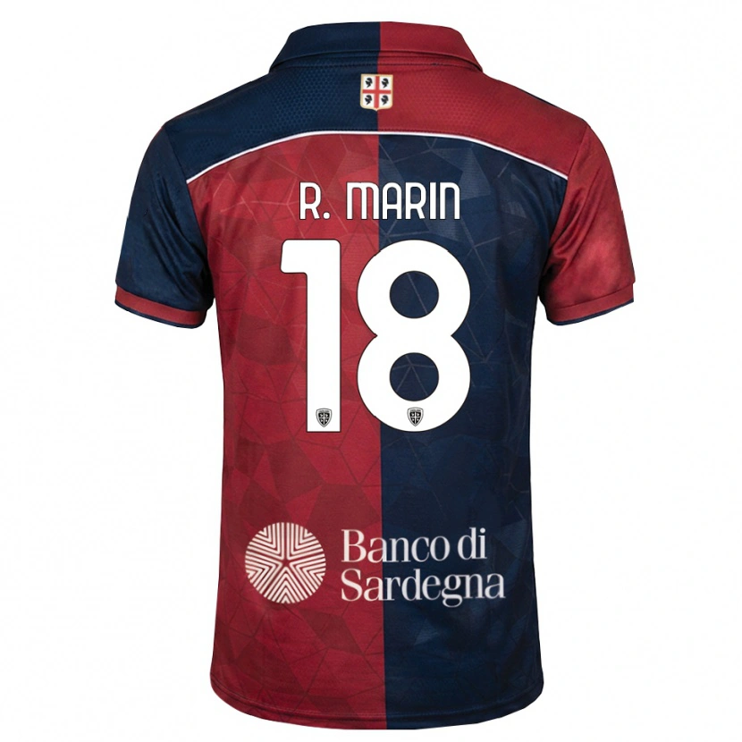 Danxen Herren Răzvan Marin #18 Burgund Rot Königsblau Heimtrikot Trikot 2026/27 T-Shirt Schweiz