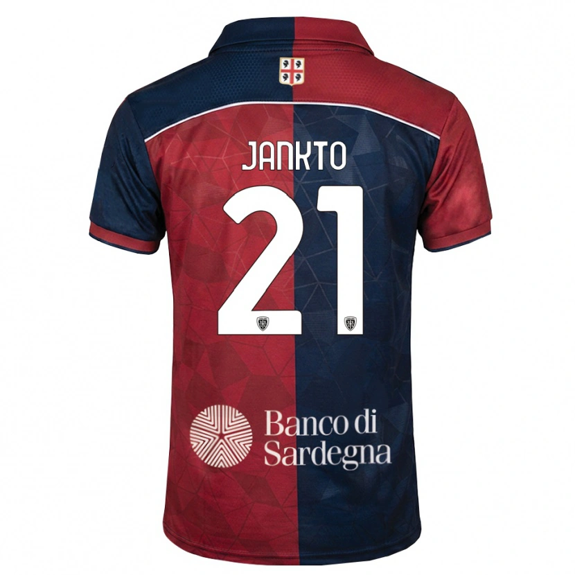 Danxen Herren Jakub Jankto #21 Burgund Rot Königsblau Heimtrikot Trikot 2026/27 T-Shirt Schweiz