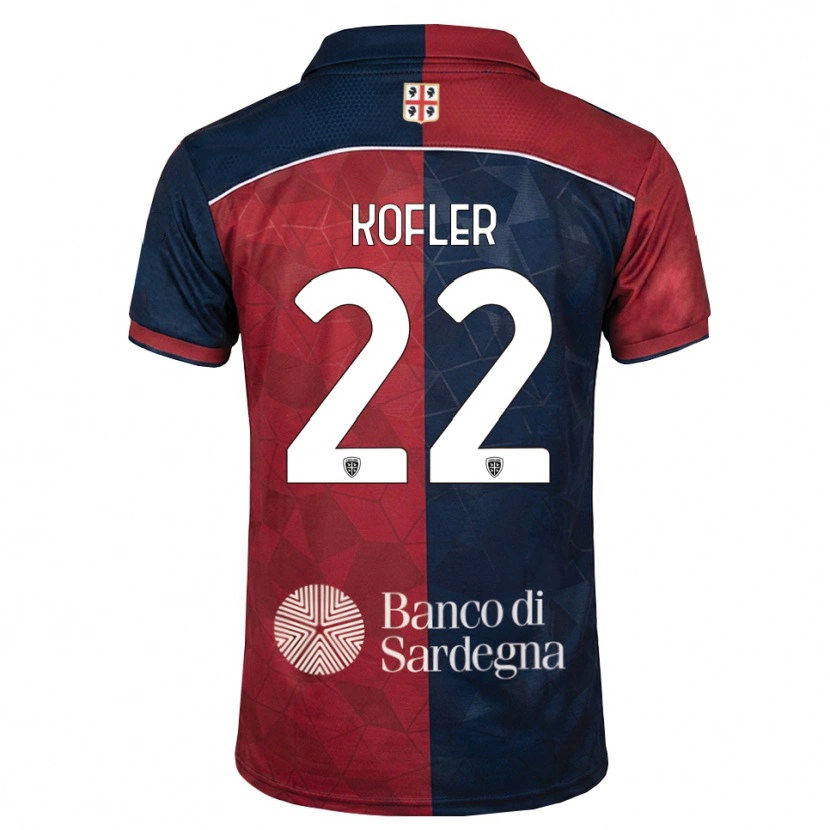 Danxen Herren Raphael Kofler #22 Burgund Rot Königsblau Heimtrikot Trikot 2026/27 T-Shirt Schweiz
