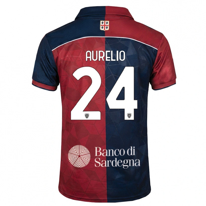 Danxen Herren Giuseppe Aurelio #24 Burgund Rot Königsblau Heimtrikot Trikot 2026/27 T-Shirt Schweiz