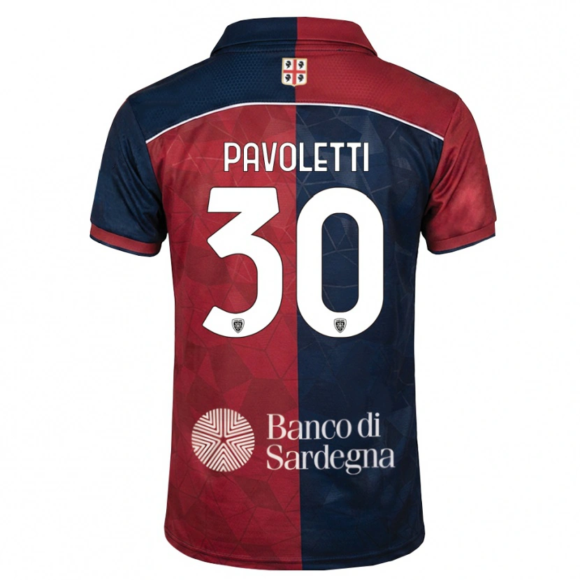 Danxen Herren Leonardo Pavoletti #30 Burgund Rot Königsblau Heimtrikot Trikot 2026/27 T-Shirt Schweiz