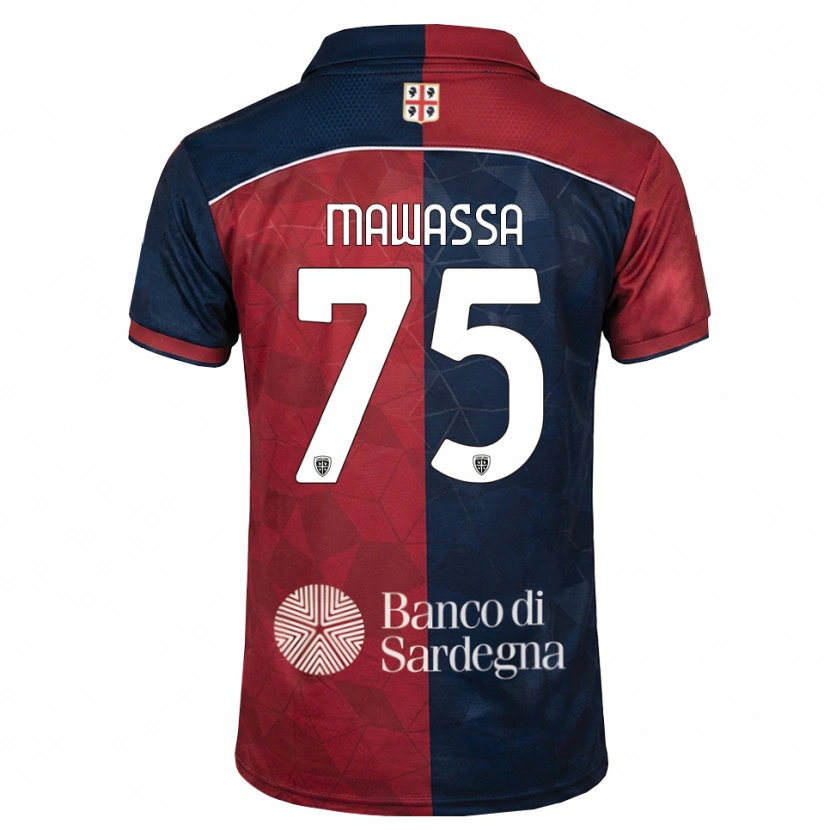 Danxen Herren Enoch Mawassa #75 Burgund Rot Königsblau Heimtrikot Trikot 2026/27 T-Shirt Schweiz