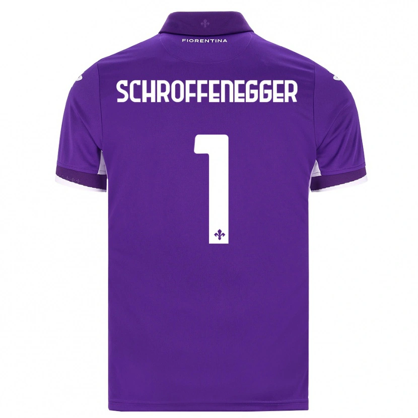 Danxen Herren Katja Schroffenegger #1 Lila Weiß Pink Heimtrikot Trikot 2026/27 T-Shirt Schweiz