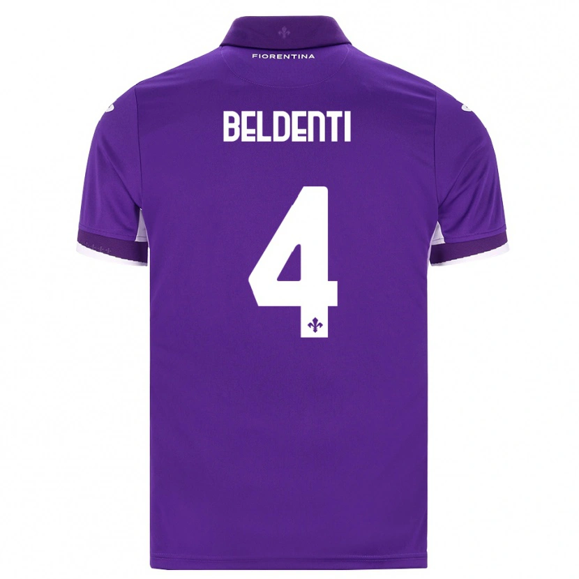 Danxen Herren Samuel Beldenti #4 Lila Weiß Pink Heimtrikot Trikot 2026/27 T-Shirt Schweiz