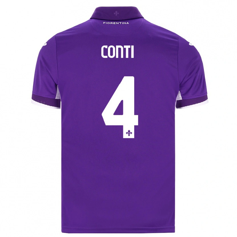 Danxen Herren Gabriele Conti #4 Lila Weiß Pink Heimtrikot Trikot 2026/27 T-Shirt Schweiz