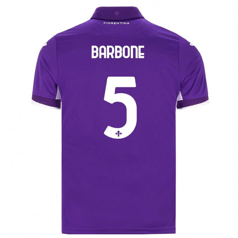 Danxen Herren Mattia Barbone #5 Lila Weiß Pink Heimtrikot Trikot 2026/27 T-Shirt Schweiz