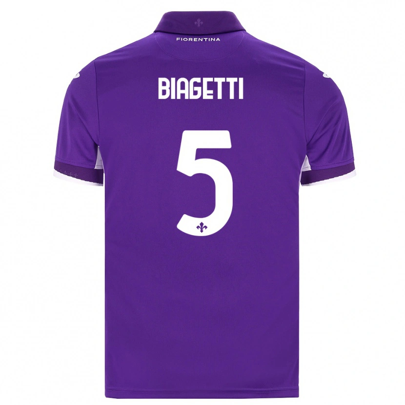 Danxen Herren Christian Biagetti #5 Lila Weiß Pink Heimtrikot Trikot 2026/27 T-Shirt Schweiz