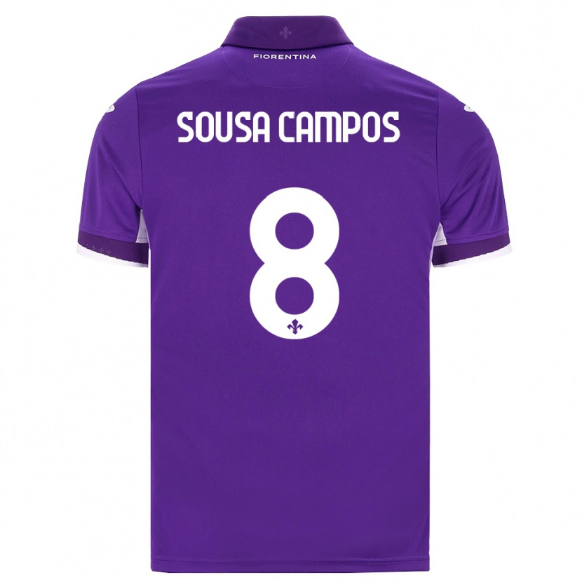Danxen Herren Matteo Sousa Campos #8 Lila Weiß Pink Heimtrikot Trikot 2026/27 T-Shirt Schweiz