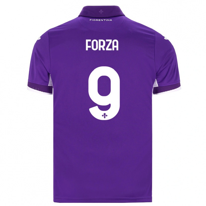 Danxen Herren Francesco Forza #9 Lila Weiß Pink Heimtrikot Trikot 2026/27 T-Shirt Schweiz