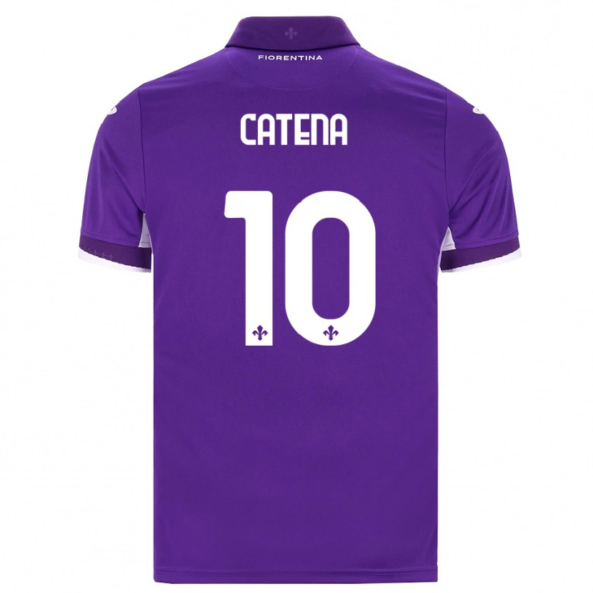 Danxen Herren Michaela Catena #10 Lila Weiß Pink Heimtrikot Trikot 2026/27 T-Shirt Schweiz