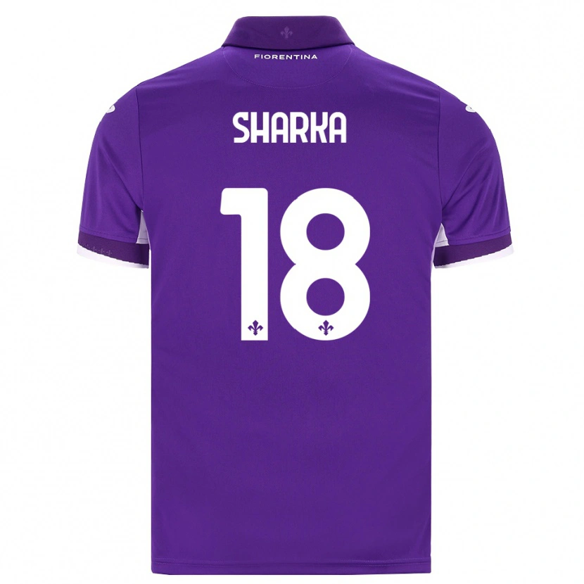 Danxen Herren Gentjan Sharka #18 Lila Weiß Pink Heimtrikot Trikot 2026/27 T-Shirt Schweiz