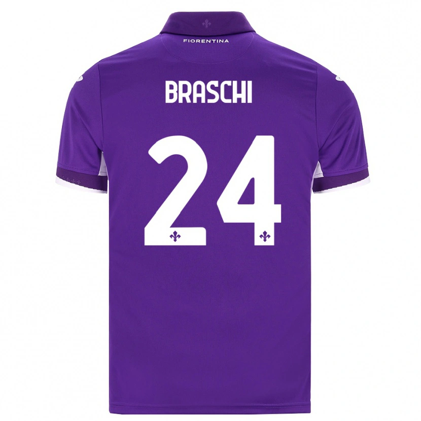 Danxen Herren Riccardo Braschi #24 Lila Weiß Pink Heimtrikot Trikot 2026/27 T-Shirt Schweiz