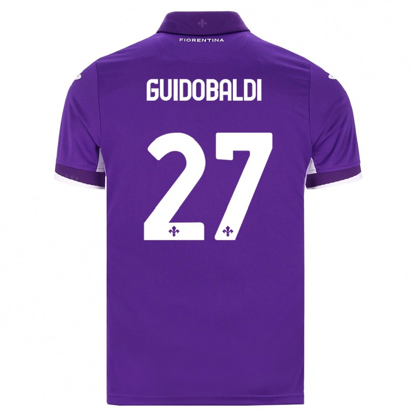Danxen Herren Filippo Guidobaldi #27 Lila Weiß Pink Heimtrikot Trikot 2026/27 T-Shirt Schweiz