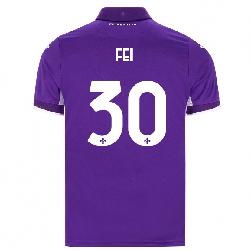 Danxen Herren Gianmaria Fei #30 Lila Weiß Pink Heimtrikot Trikot 2026/27 T-Shirt Schweiz