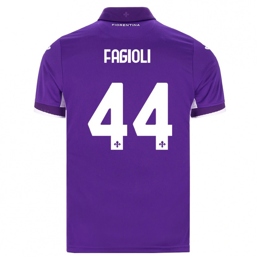 Danxen Herren Nicolò Fagioli #44 Lila Weiß Pink Heimtrikot Trikot 2026/27 T-Shirt Schweiz