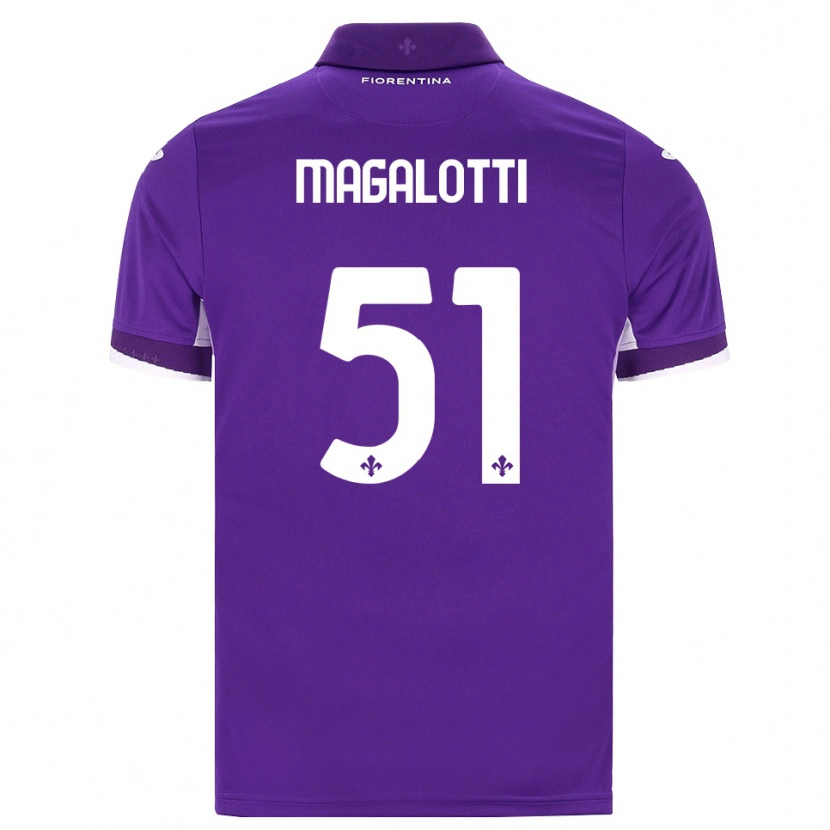 Danxen Herren Mattia Magalotti #51 Lila Weiß Pink Heimtrikot Trikot 2026/27 T-Shirt Schweiz