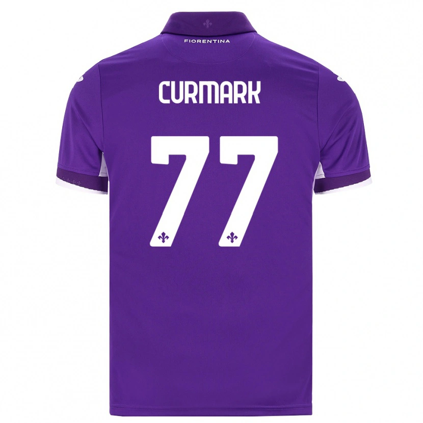 Danxen Herren Filippa Curmark #77 Lila Weiß Pink Heimtrikot Trikot 2026/27 T-Shirt Schweiz