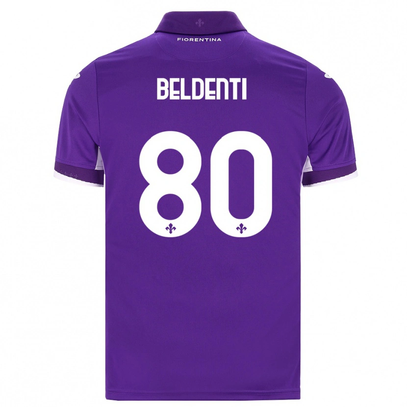 Danxen Herren Dennis Beldenti #80 Lila Weiß Pink Heimtrikot Trikot 2026/27 T-Shirt Schweiz