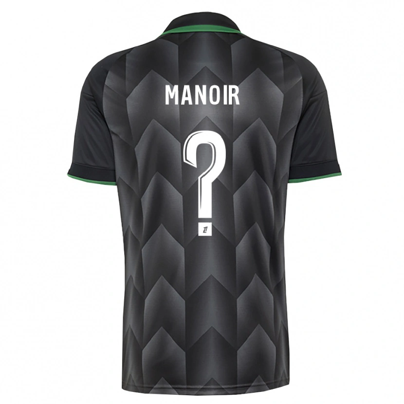 Danxen Herren Nael Manoir #0 Schwarzgrün Auswärtstrikot Trikot 2026/27 T-Shirt Schweiz