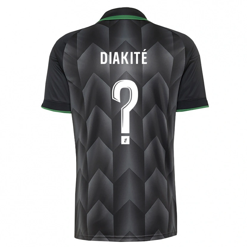 Danxen Herren Boubacar Diakité #0 Schwarzgrün Auswärtstrikot Trikot 2026/27 T-Shirt Schweiz