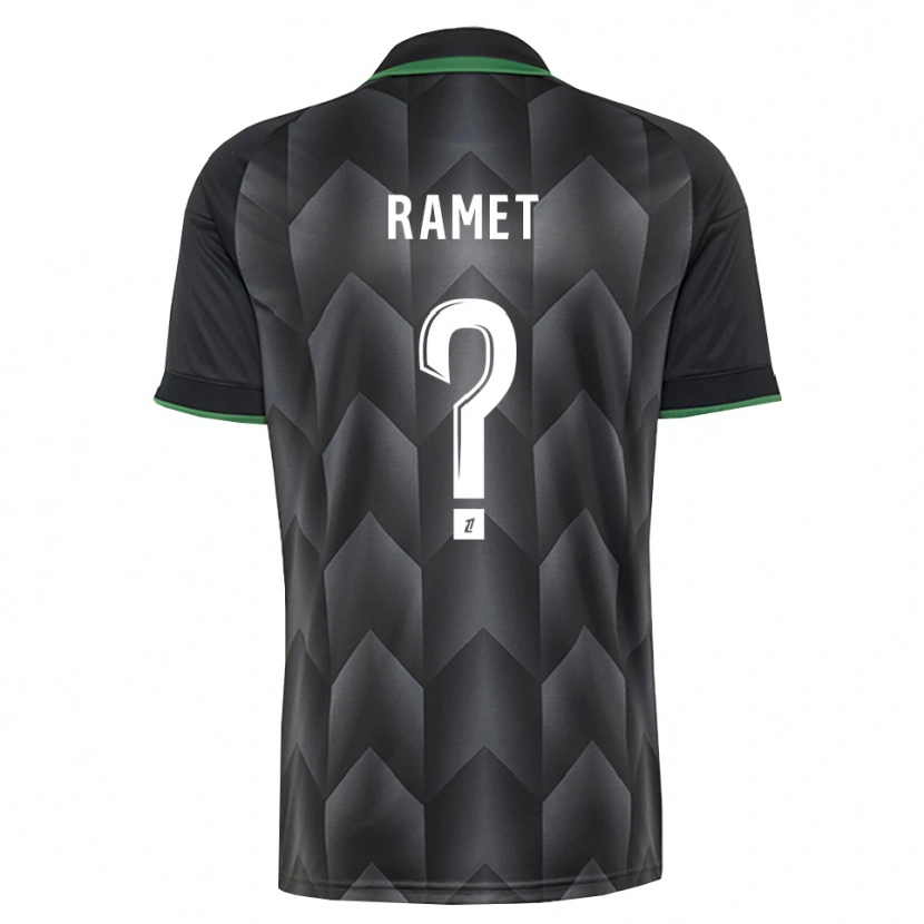 Danxen Herren Simon Ramet #0 Schwarzgrün Auswärtstrikot Trikot 2026/27 T-Shirt Schweiz