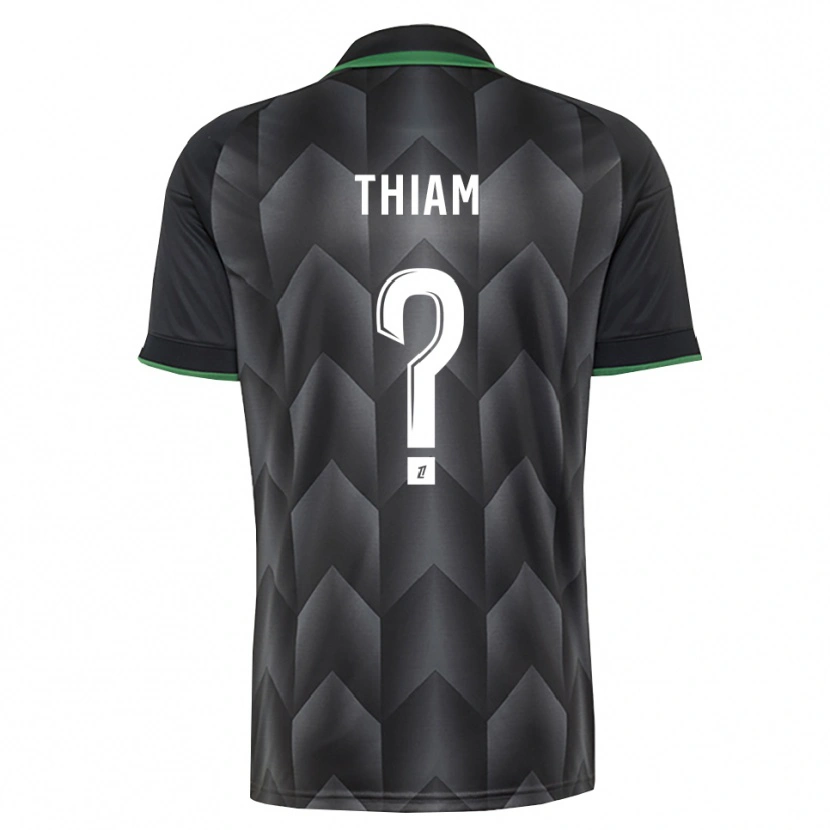 Danxen Herren Mamadou Thiam #0 Schwarzgrün Auswärtstrikot Trikot 2026/27 T-Shirt Schweiz