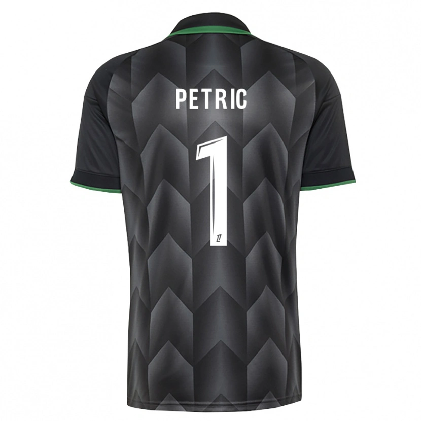 Danxen Herren Denis Petric #1 Schwarzgrün Auswärtstrikot Trikot 2026/27 T-Shirt Schweiz