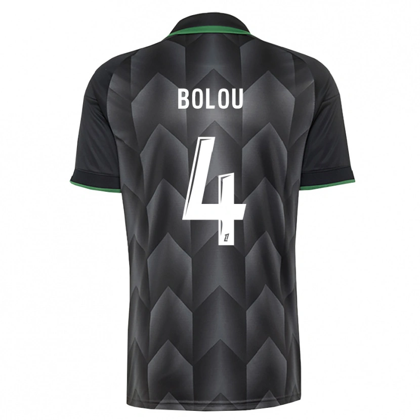 Danxen Herren Abraham Bolou #4 Schwarzgrün Auswärtstrikot Trikot 2026/27 T-Shirt Schweiz