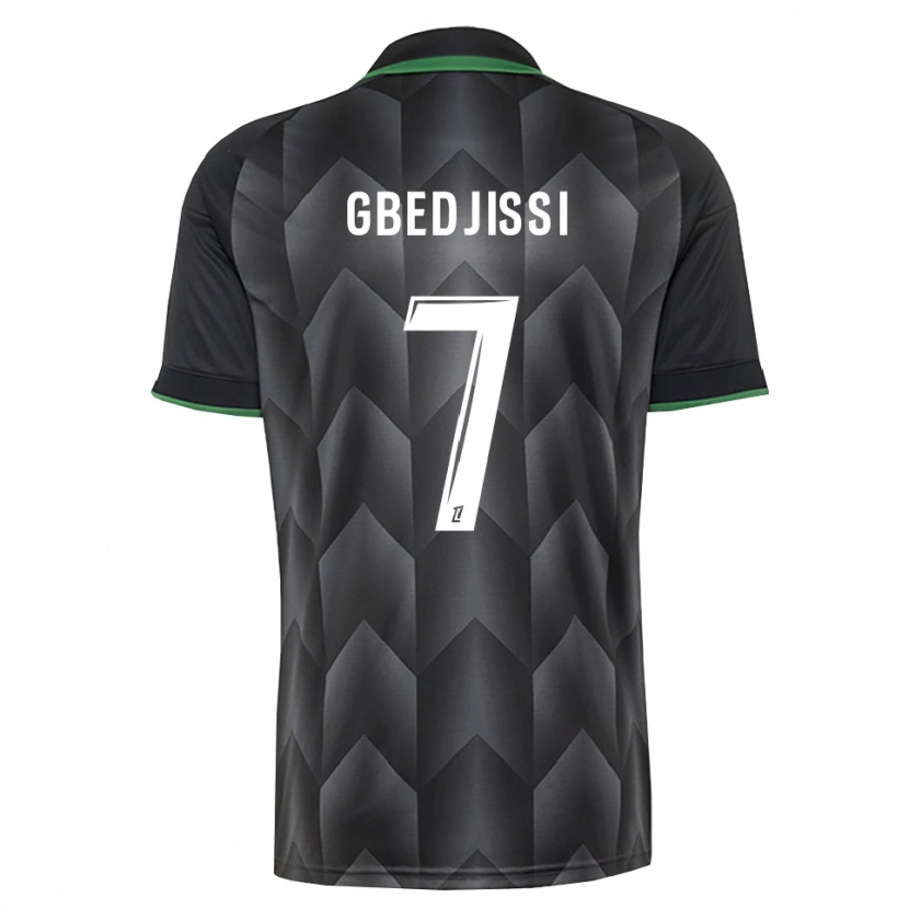 Danxen Herren Aude Gbedjissi #7 Schwarzgrün Auswärtstrikot Trikot 2026/27 T-Shirt Schweiz
