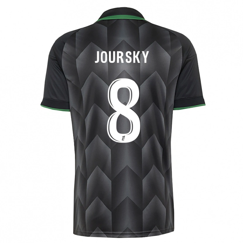 Danxen Herren Leopold Joursky #8 Schwarzgrün Auswärtstrikot Trikot 2026/27 T-Shirt Schweiz