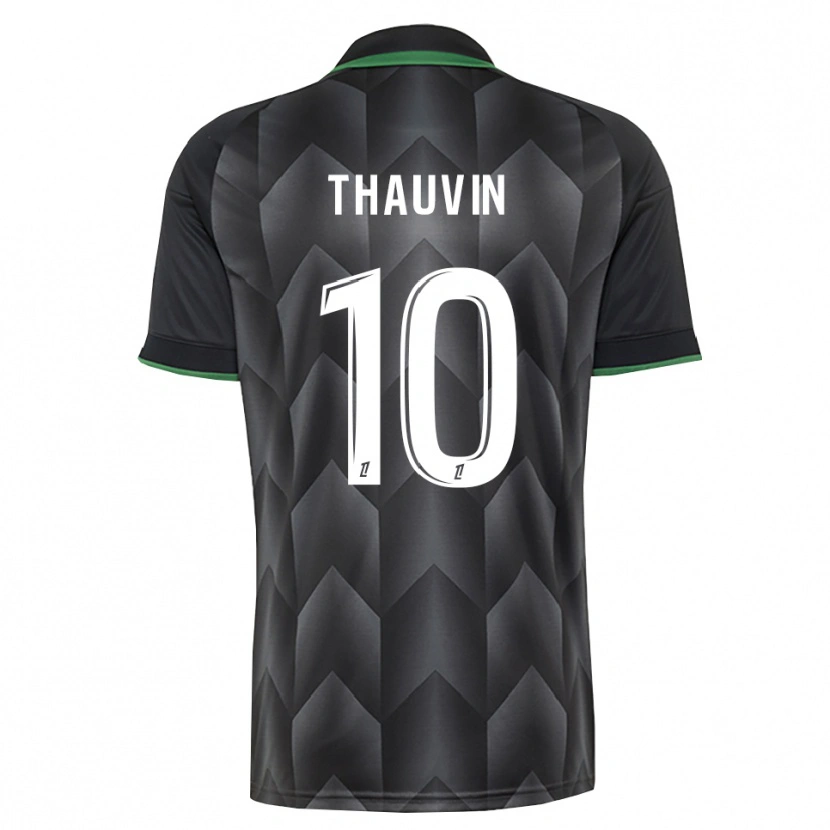 Danxen Herren Florian Thauvin #10 Schwarzgrün Auswärtstrikot Trikot 2026/27 T-Shirt Schweiz