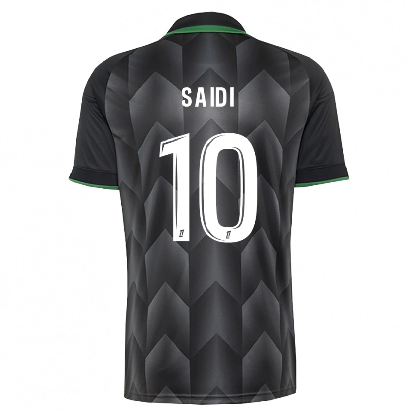 Danxen Herren Kahissa Saïdi #10 Schwarzgrün Auswärtstrikot Trikot 2026/27 T-Shirt Schweiz
