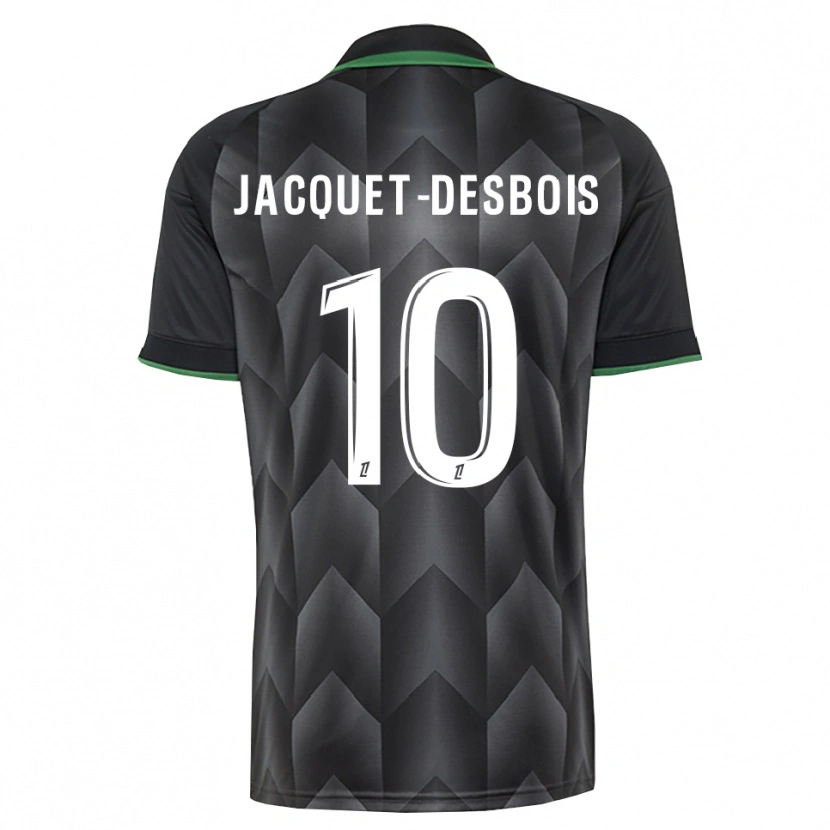 Danxen Herren Tairik Jacquet-Desbois #10 Schwarzgrün Auswärtstrikot Trikot 2026/27 T-Shirt Schweiz