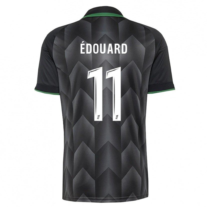 Danxen Herren Odsonne Édouard #11 Schwarzgrün Auswärtstrikot Trikot 2026/27 T-Shirt Schweiz