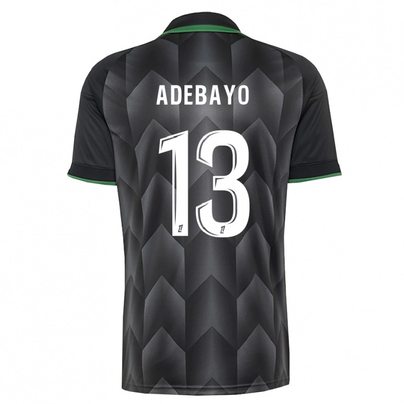 Danxen Herren Kamil Adebayo #13 Schwarzgrün Auswärtstrikot Trikot 2026/27 T-Shirt Schweiz