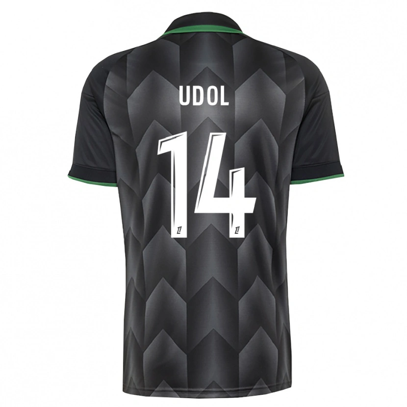 Danxen Herren Matthieu Udol #14 Schwarzgrün Auswärtstrikot Trikot 2026/27 T-Shirt Schweiz